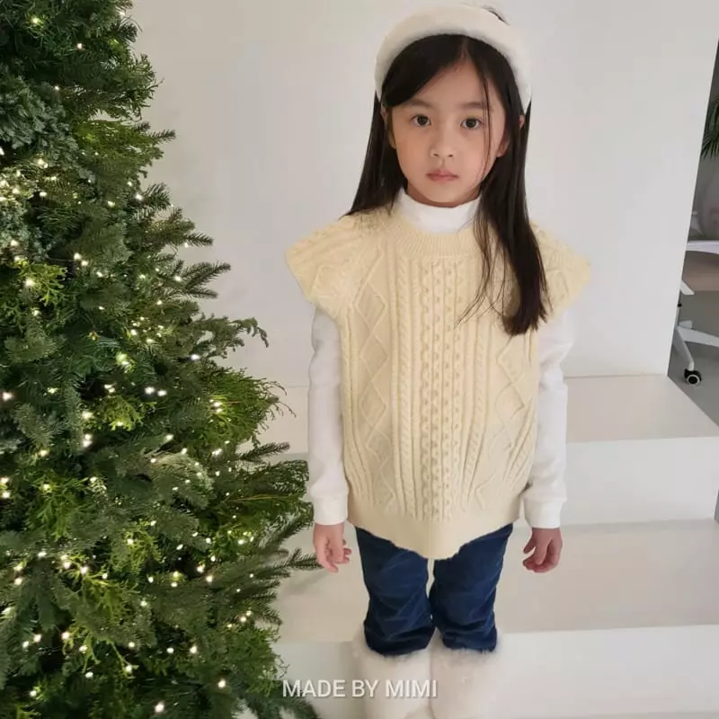 Bymimi - Korean Children Fashion - #designkidswear - Soft Knit Tee - 6