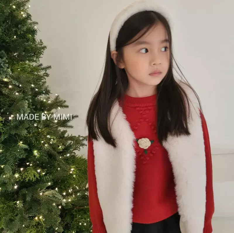 Bymimi - Korean Children Fashion - #designkidswear - Alpaca Vest - 5