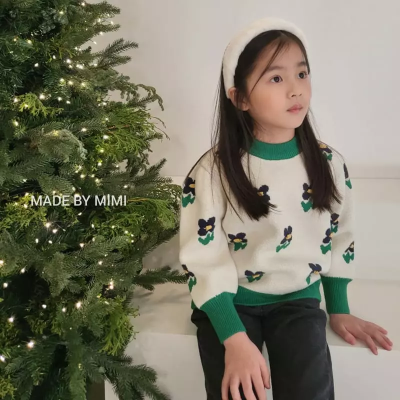 Bymimi - Korean Children Fashion - #designkidswear - Dive Knit Tee - 2