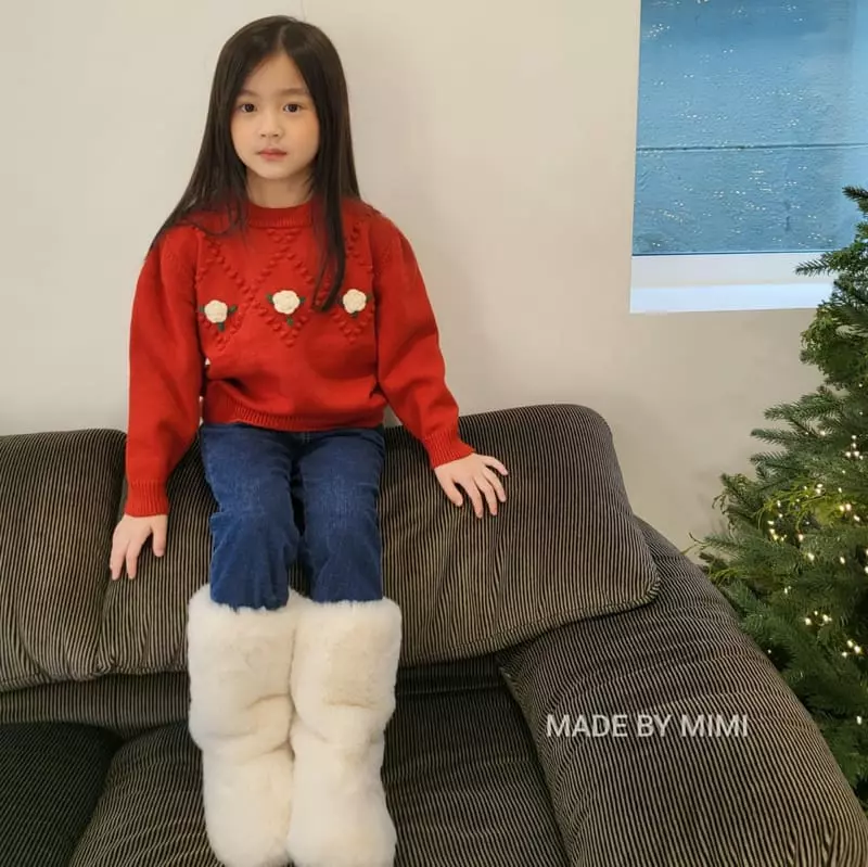 Bymimi - Korean Children Fashion - #discoveringself - Stefanie Knit Tee - 5