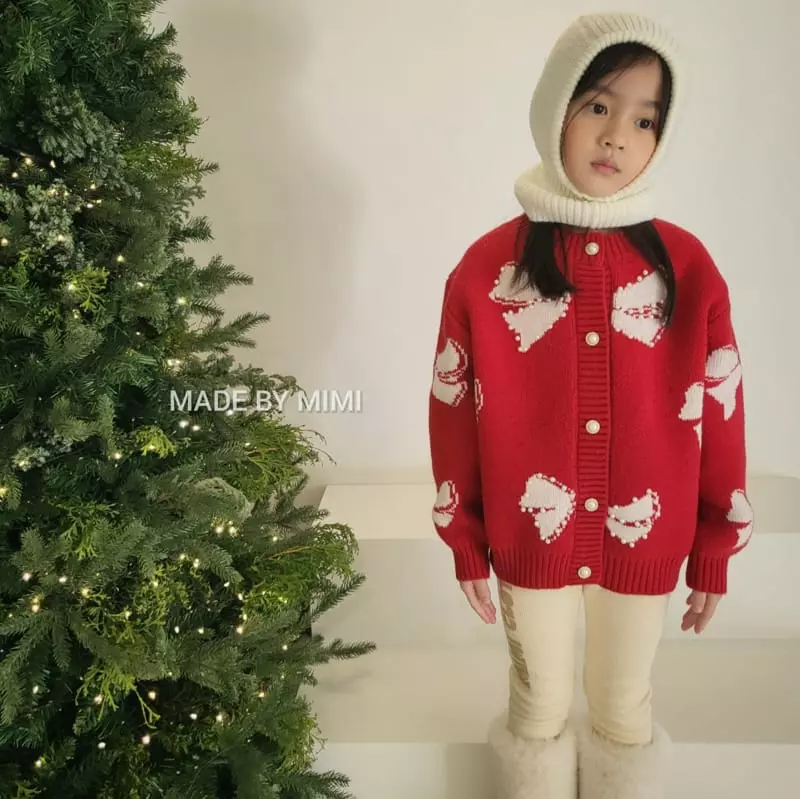 Bymimi - Korean Children Fashion - #designkidswear - Ribbon Cardigan - 4