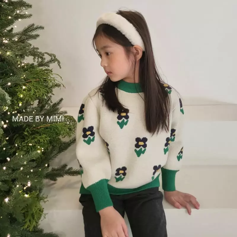Bymimi - Korean Children Fashion - #discoveringself - Dive Knit Tee - 3