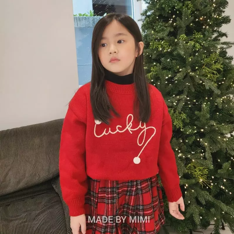 Bymimi - Korean Children Fashion - #discoveringself - Ann Coco Knit Tee - 2