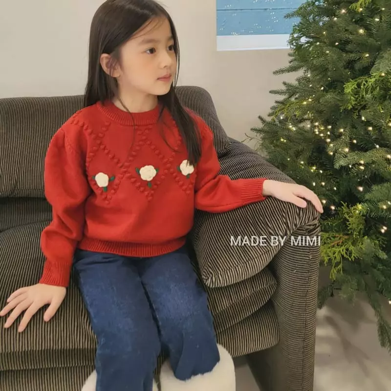 Bymimi - Korean Children Fashion - #fashionkids - Stefanie Knit Tee - 6
