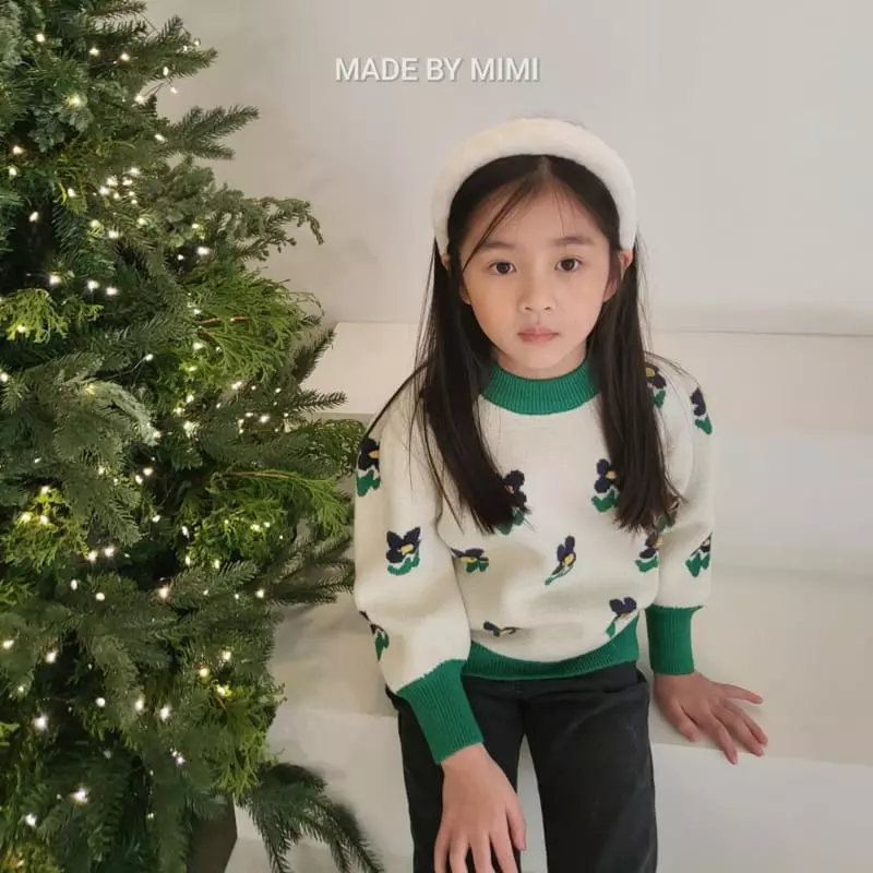 Bymimi - Korean Children Fashion - #discoveringself - Dive Knit Tee - 4