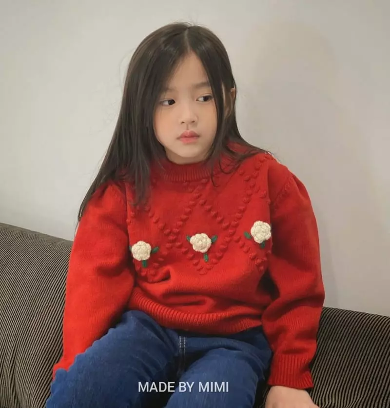 Bymimi - Korean Children Fashion - #kidsstore - Stefanie Knit Tee - 8