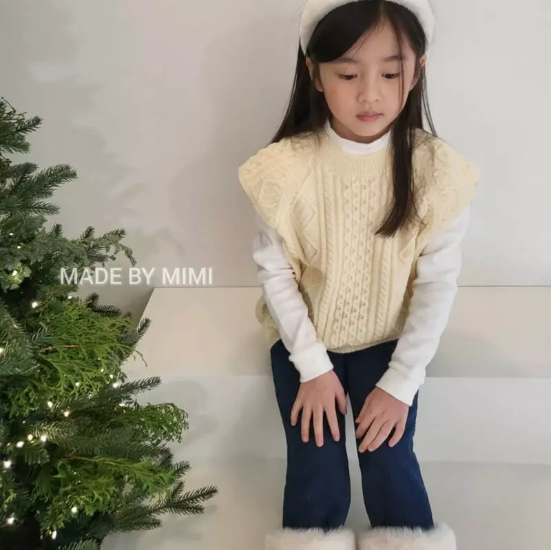 Bymimi - Korean Children Fashion - #todddlerfashion - Soft Knit Tee