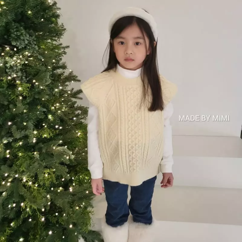 Bymimi - Korean Children Fashion - #toddlerclothing - Soft Knit Tee - 2