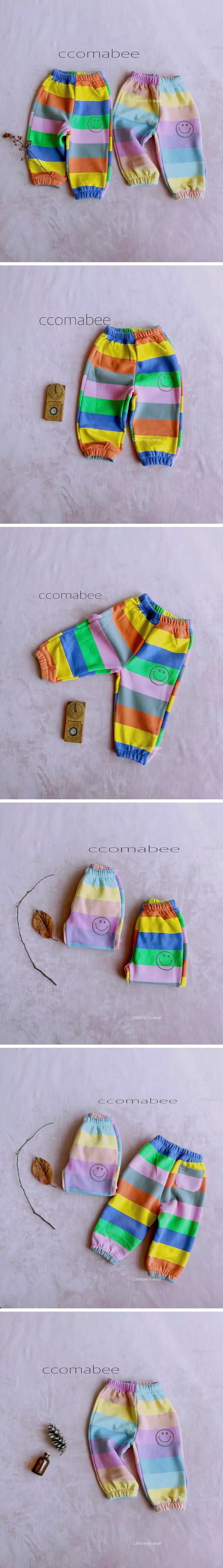 Ccomabee - Korean Children Fashion - #Kfashion4kids - Smile Pants