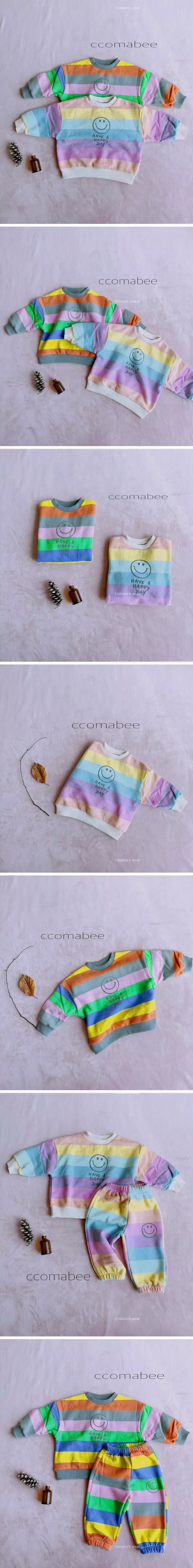 Ccomabee - Korean Children Fashion - #childofig - Smile Tee