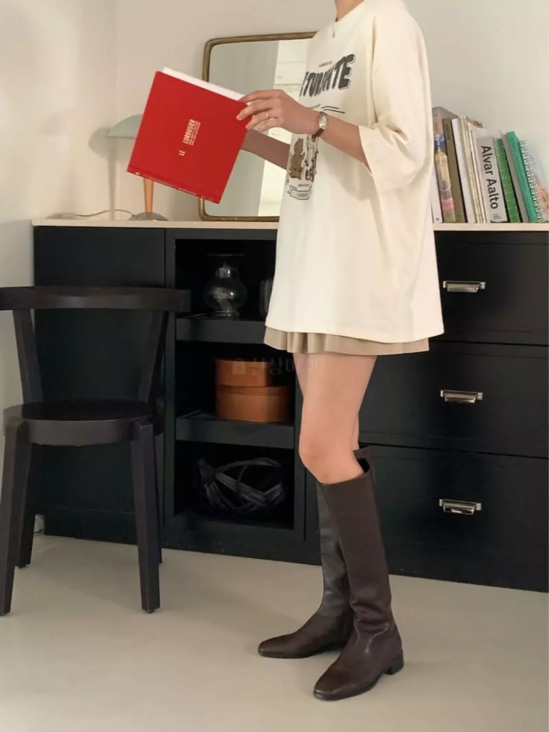 Chapter - Korean Women Fashion - #momslook - Toy Short Sleeves Tee - 9