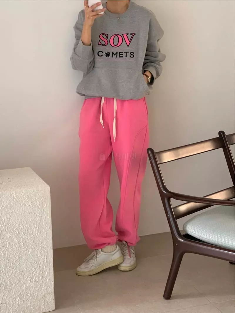 Chapter - Korean Women Fashion - #momslook - Commet Sweatshirt - 7