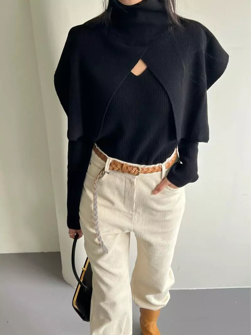 Chapter - Korean Women Fashion - #momslook - Cape Set - 2