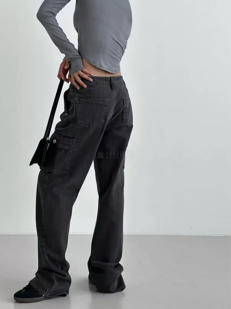 Chapter - Korean Women Fashion - #momslook - Cargo Jeans - 2