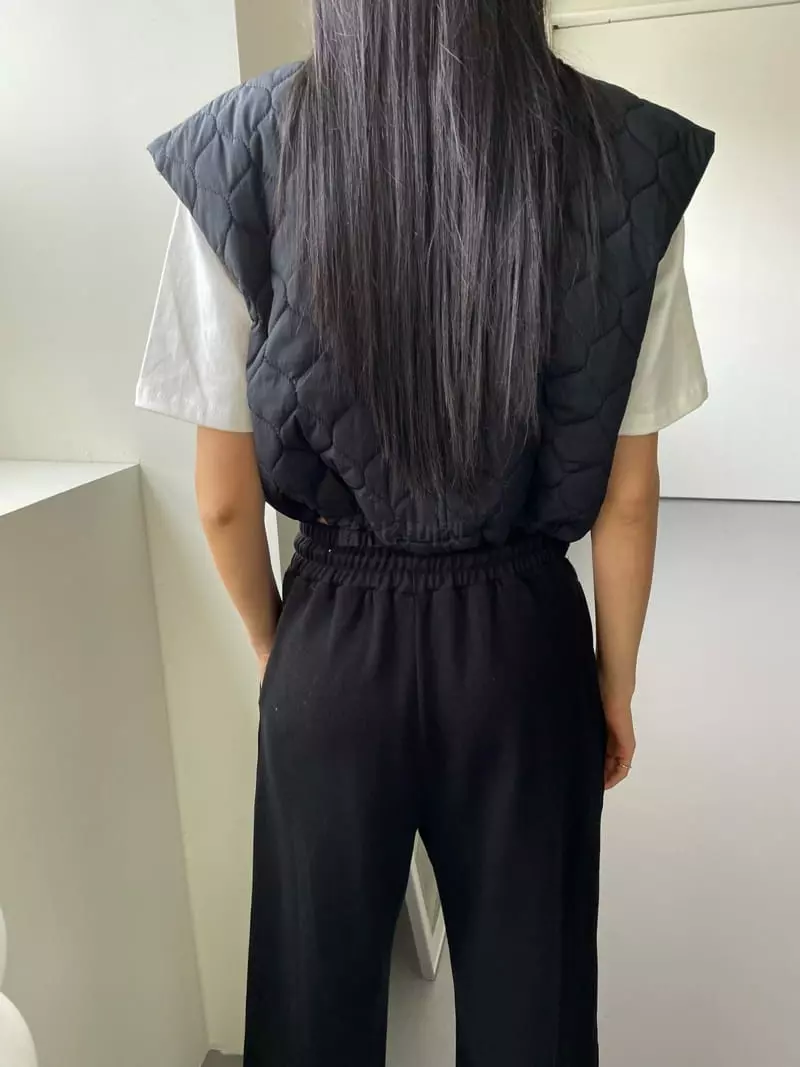 Chapter - Korean Women Fashion - #momslook - Quilting Padding Jumper - 3