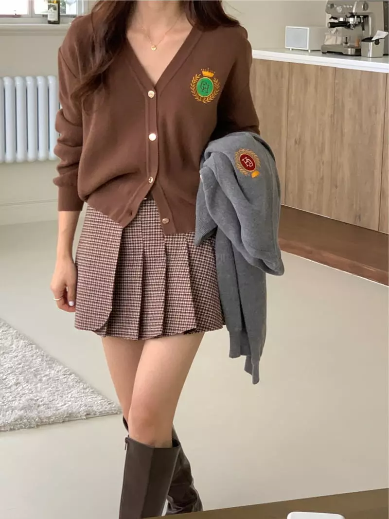 Chapter - Korean Women Fashion - #momslook - Boca Patch Cardigan - 3