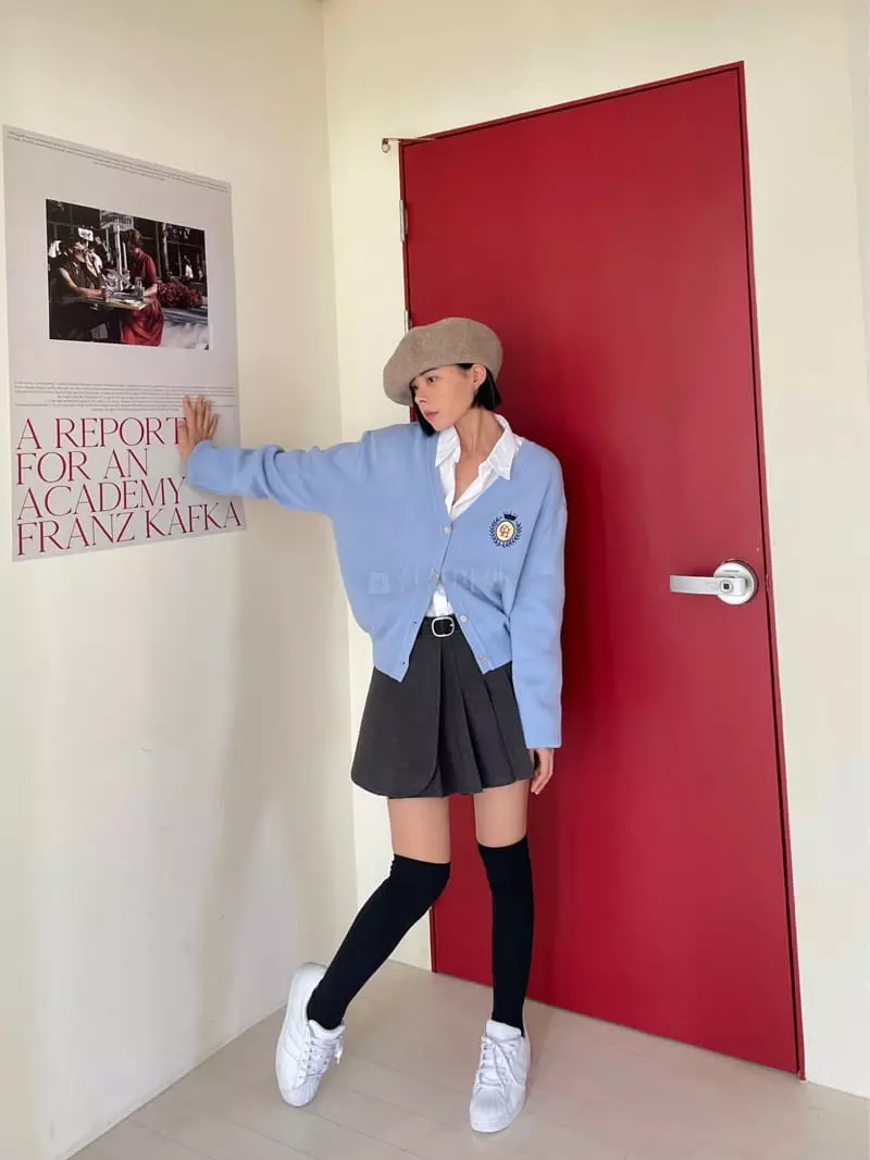 Chapter - Korean Women Fashion - #momslook - Boca Patch Cardigan - 9
