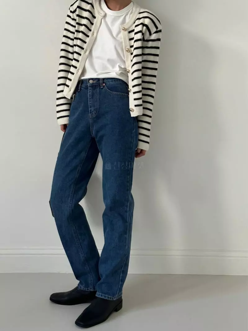 Chapter - Korean Women Fashion - #momslook - Bold Stripes Cardigan - 10