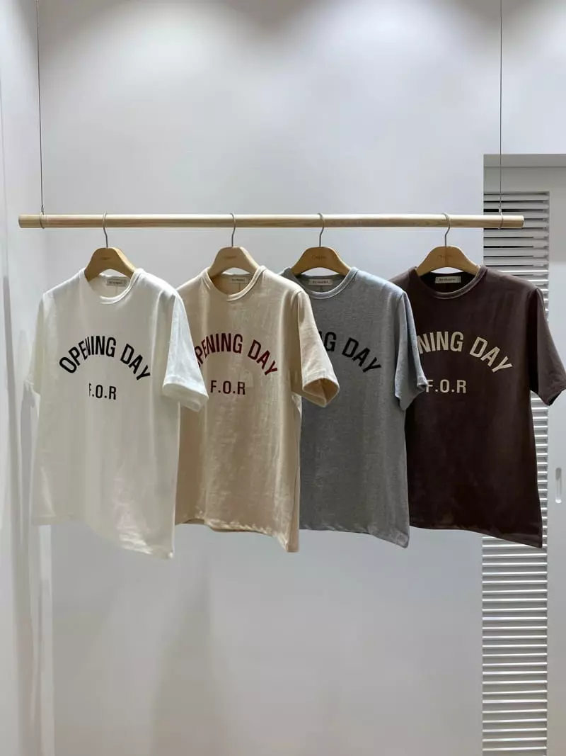 Chapter - Korean Women Fashion - #momslook - Opening Fleece Tee - 7