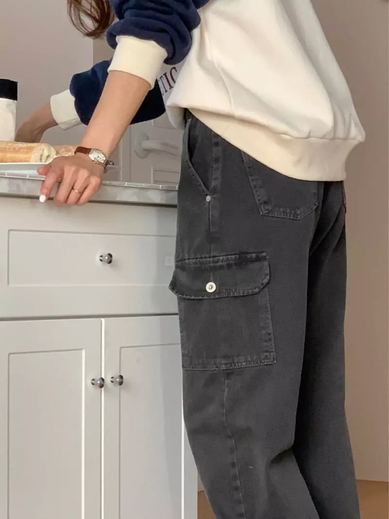 Chapter - Korean Women Fashion - #momslook - Color Sweatshirt - 3