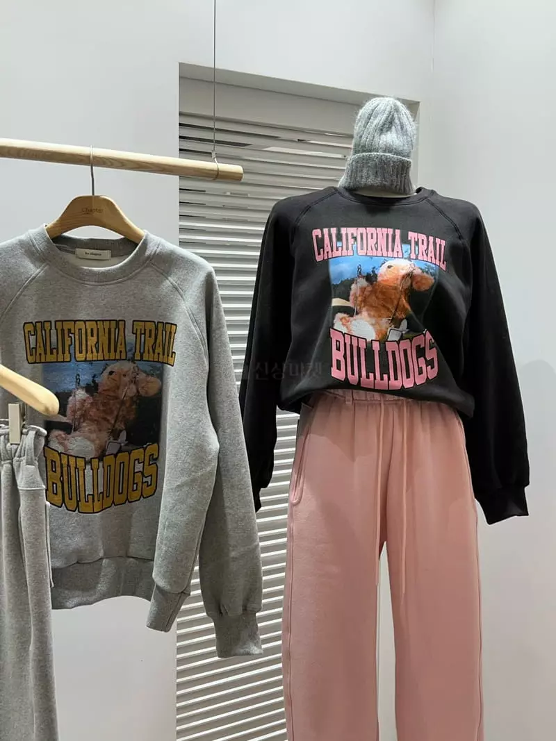 Chapter - Korean Women Fashion - #momslook - Bear Sweatshirt - 6