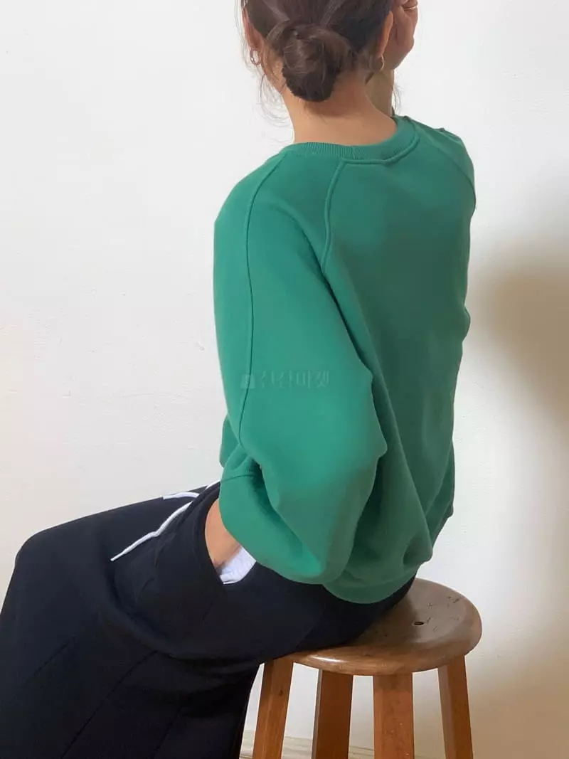 Chapter - Korean Women Fashion - #momslook - Stitch Sweatshirt - 5