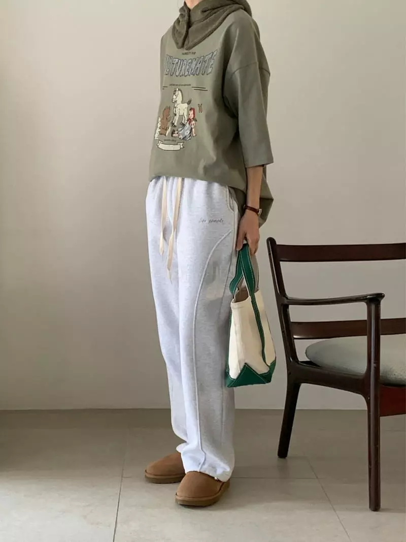 Chapter - Korean Women Fashion - #momslook - Soft Pants - 2