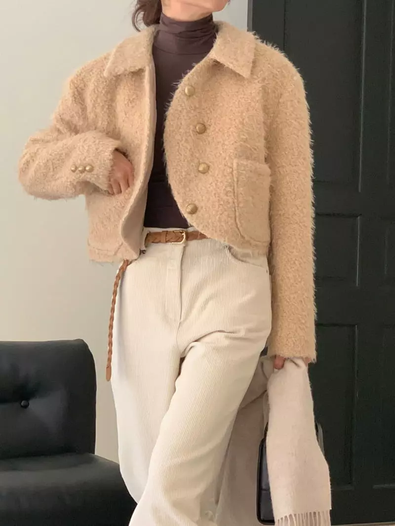 Chapter - Korean Women Fashion - #momslook - Brush Jacket - 2