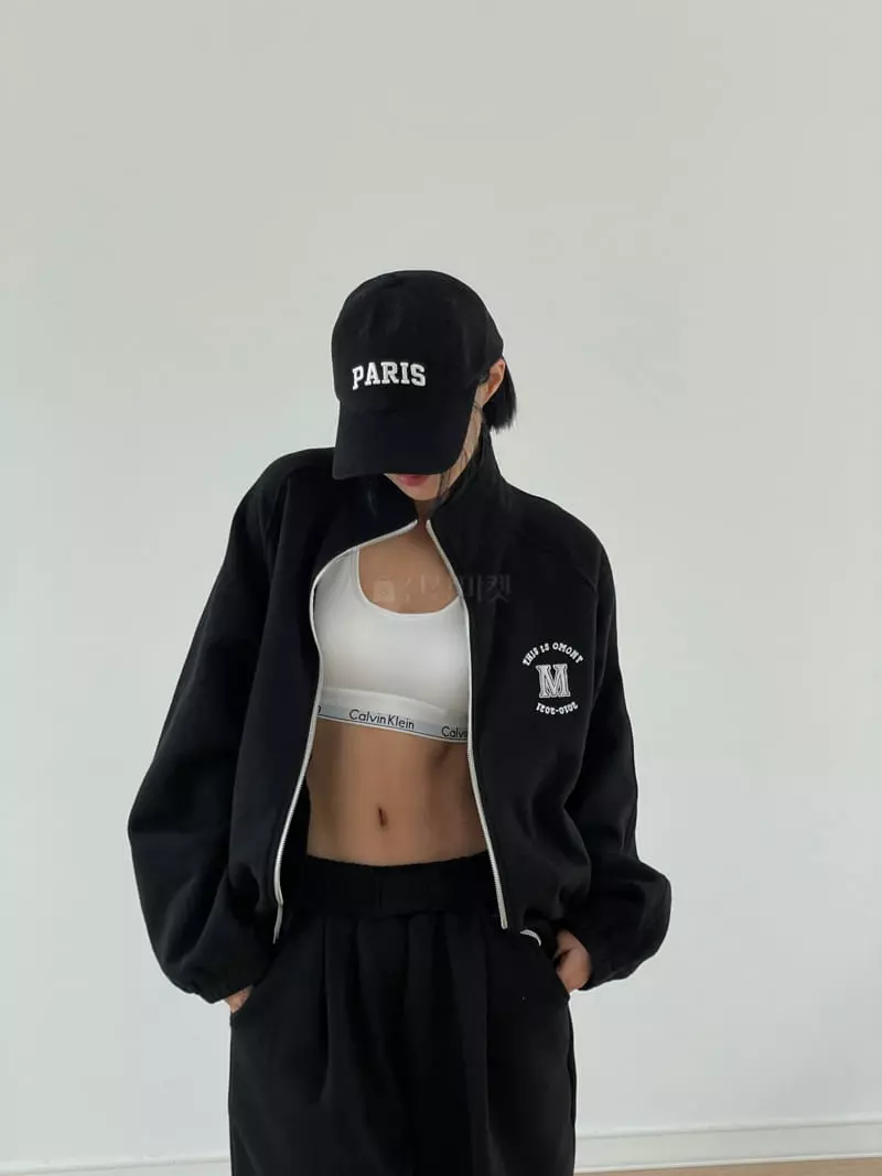 Chapter - Korean Women Fashion - #momslook - Fleece Two Way Zip-up - 5