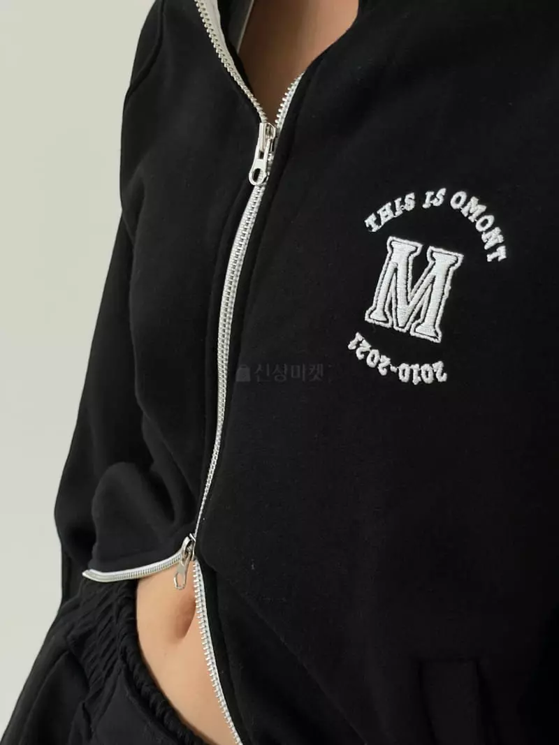 Chapter - Korean Women Fashion - #momslook - Fleece Two Way Zip-up - 7