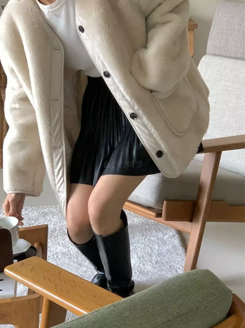 Chapter - Korean Women Fashion - #womensfashion - Leather Skirt - 4