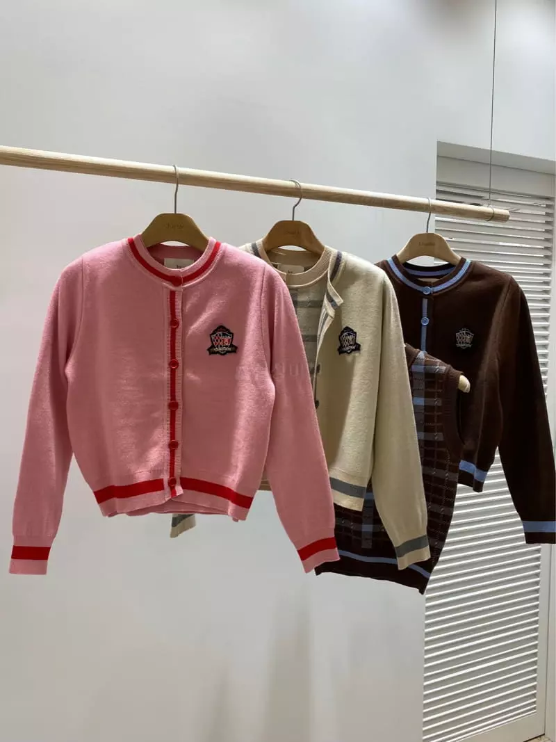 Chapter - Korean Women Fashion - #momslook - Tos Cardigan Set - 12