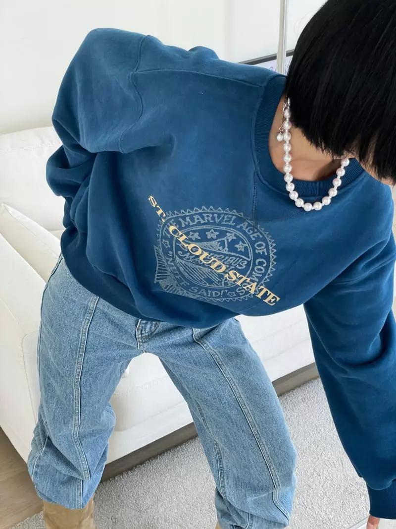 Chapter - Korean Women Fashion - #restrostyle - Pearl Sweatshirt - 4