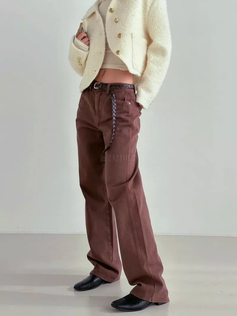 Chapter - Korean Women Fashion - #romanticstyle - Brown Jeans - 6
