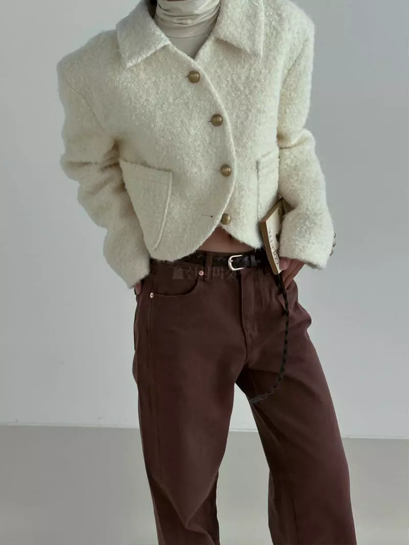 Chapter - Korean Women Fashion - #shopsmall - Brush Jacket - 9