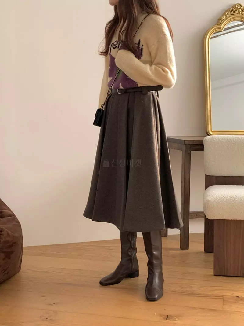 Chapter - Korean Women Fashion - #shopsmall - Froi Skirt - 6