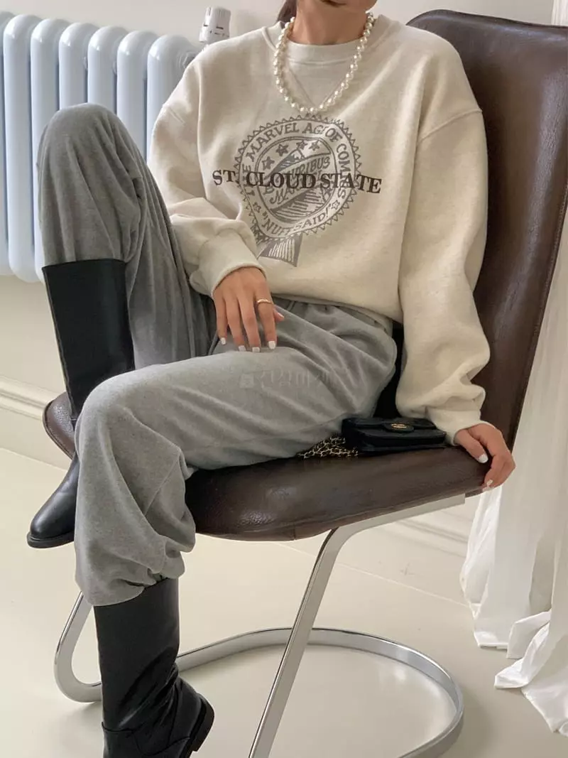 Chapter - Korean Women Fashion - #thatsdarling - Pearl Sweatshirt - 6