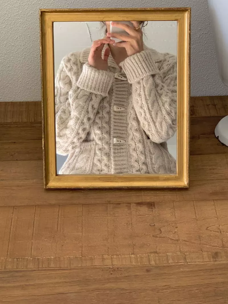 Chapter - Korean Women Fashion - #thatsdarling - Merry Twist Cardigan - 3