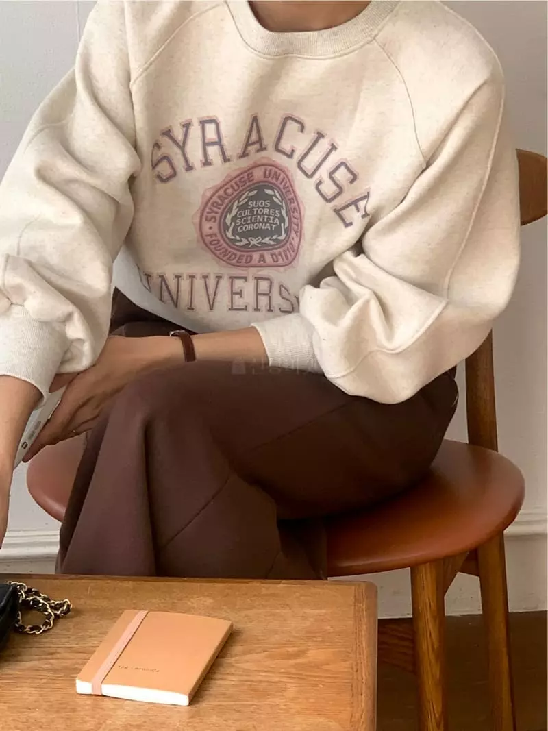 Chapter - Korean Women Fashion - #vintageinspired - Stitch Sweatshirt - 7
