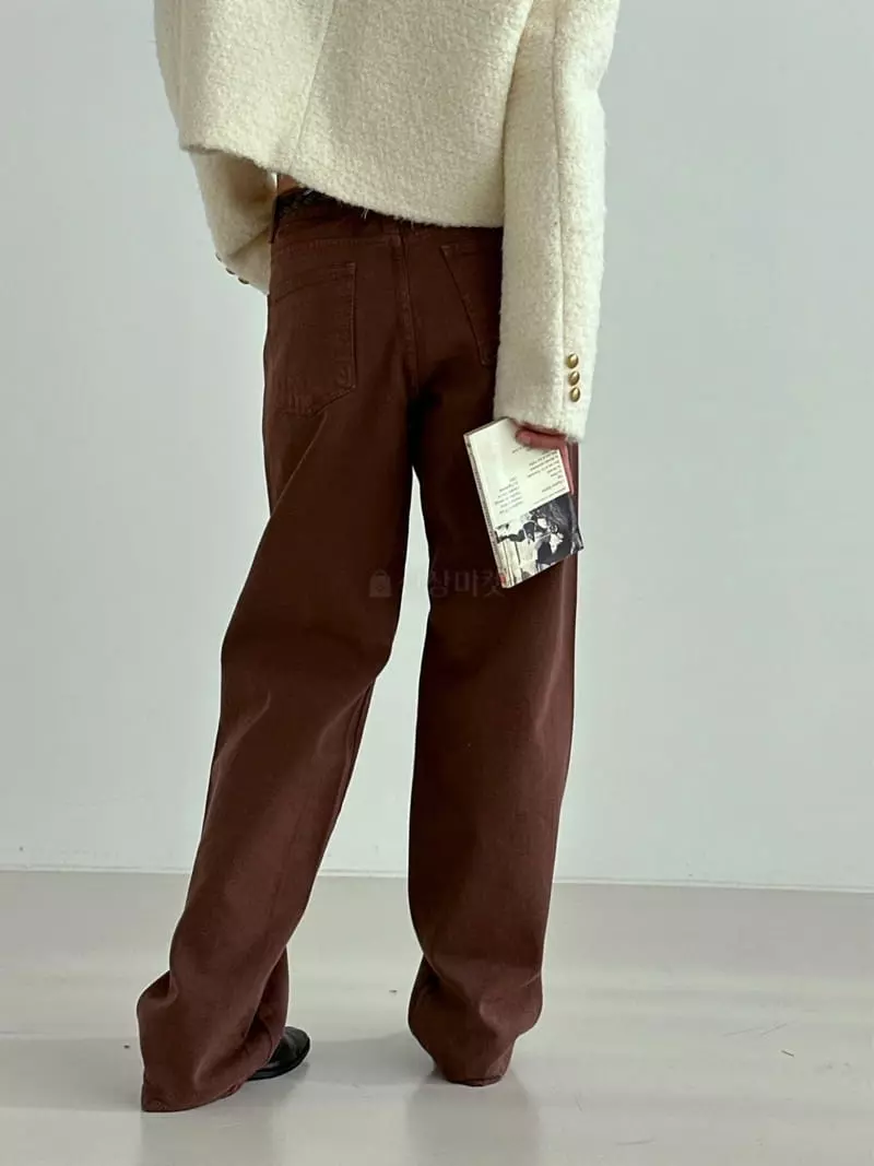 Chapter - Korean Women Fashion - #vintageinspired - Brown Jeans - 2