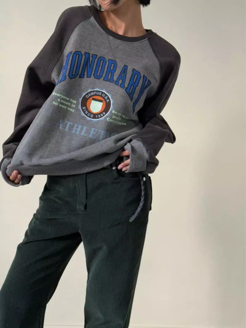 Chapter - Korean Women Fashion - #vintagekidsstyle - Color Sweatshirt - 12