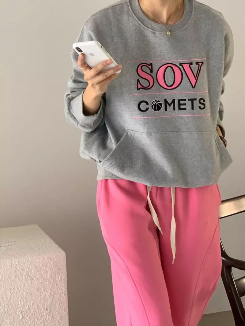 Chapter - Korean Women Fashion - #womensfashion - Commet Sweatshirt - 8