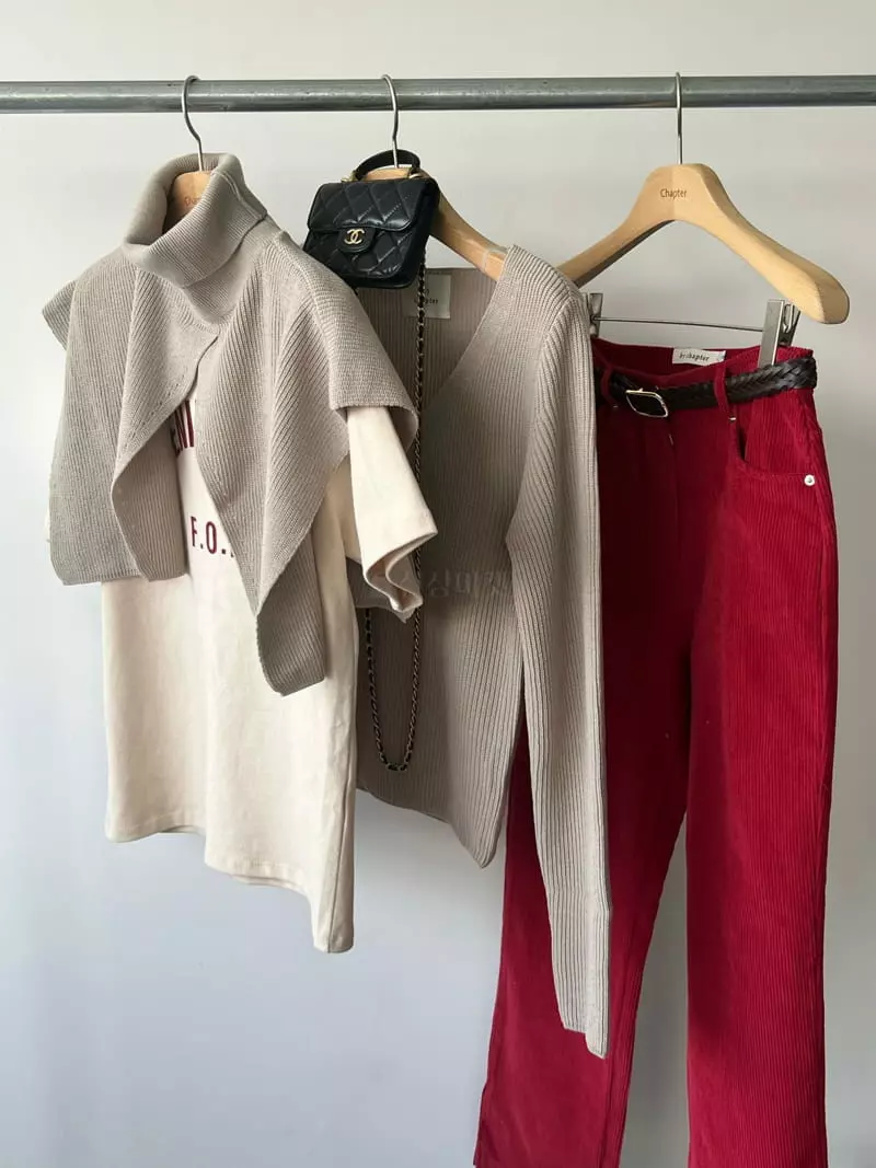 Chapter - Korean Women Fashion - #womensfashion - Cape Set - 5