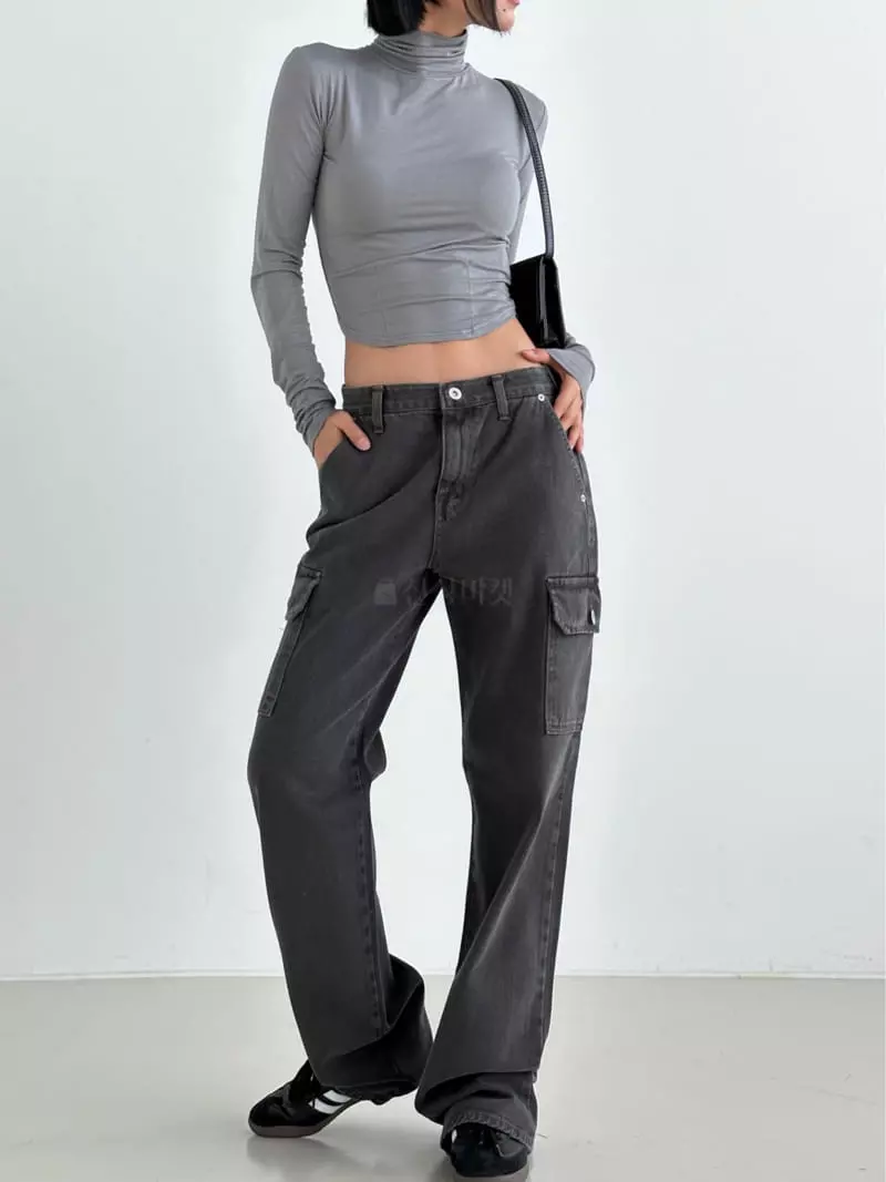 Chapter - Korean Women Fashion - #womensfashion - Cargo Jeans - 3