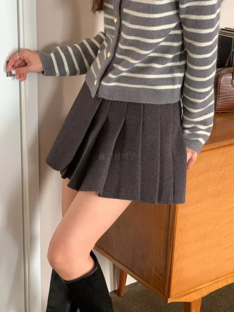 Chapter - Korean Women Fashion - #womensfashion - Bold Stripes Cardigan