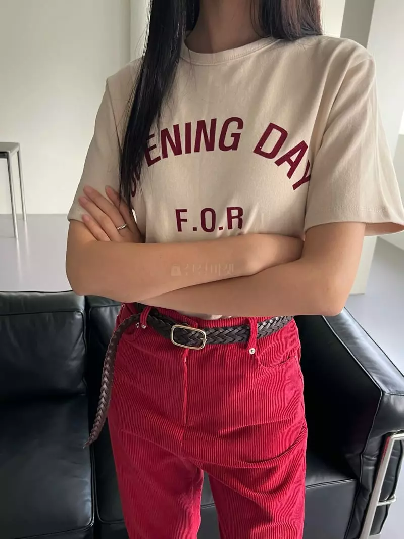Chapter - Korean Women Fashion - #womensfashion - Opening Fleece Tee - 2
