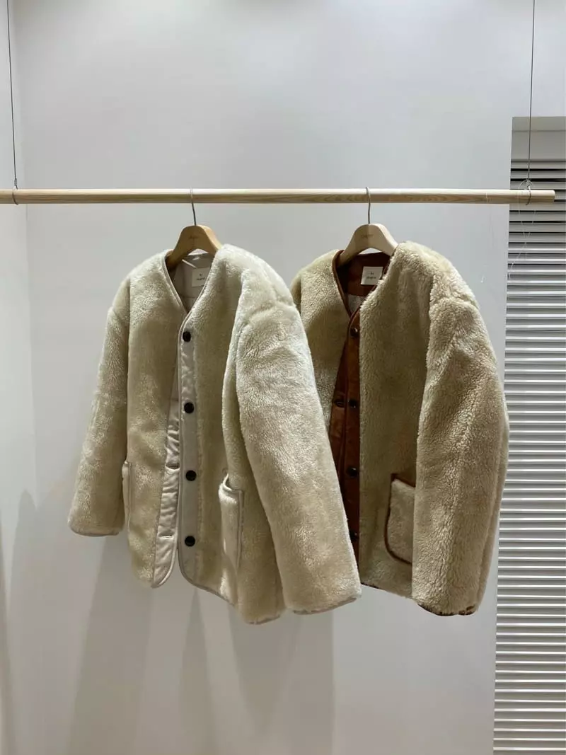 Chapter - Korean Women Fashion - #womensfashion - Fleece Seering Jacket - 11
