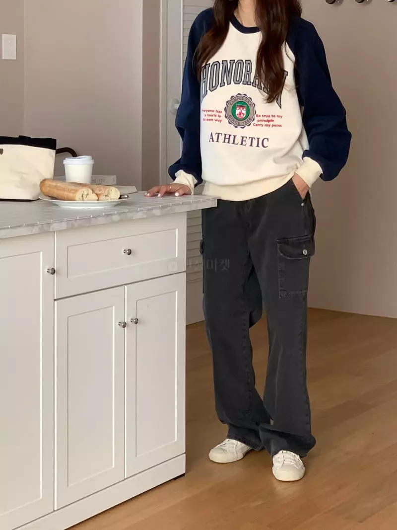 Chapter - Korean Women Fashion - #momslook - Color Sweatshirt - 4