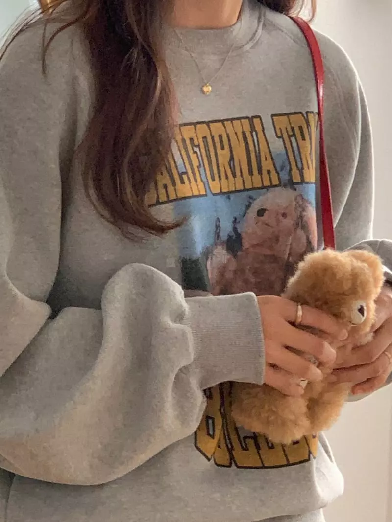Chapter - Korean Women Fashion - #womensfashion - Bear Sweatshirt - 5