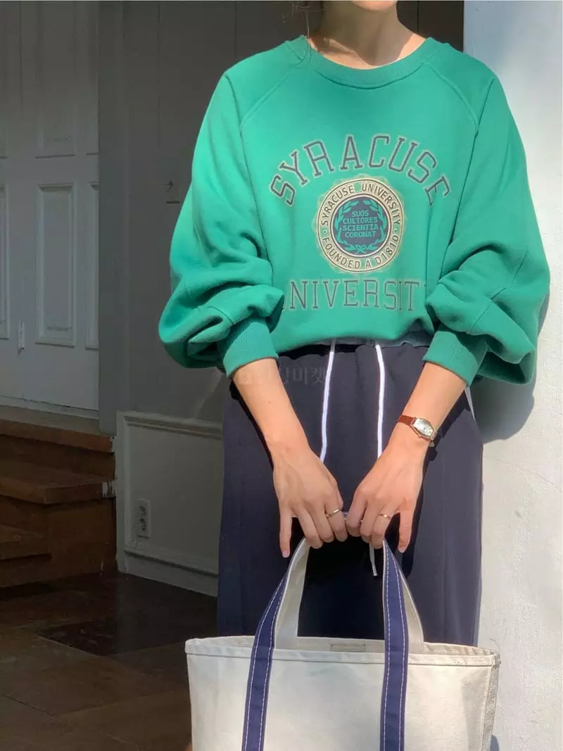 Chapter - Korean Women Fashion - #womensfashion - Stitch Sweatshirt - 2